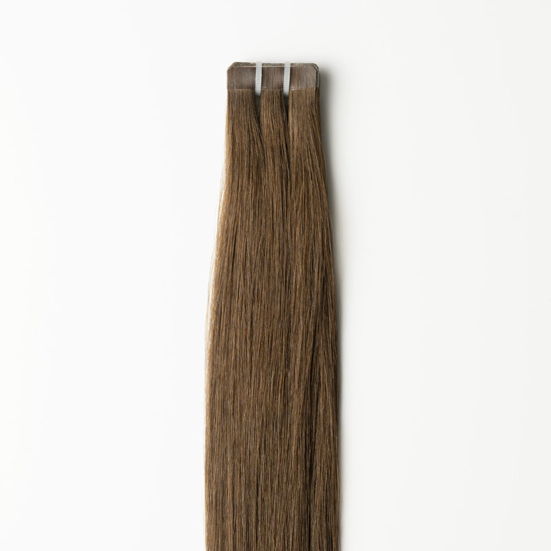 Tape extensions - Mørk naturbrun nr. 3