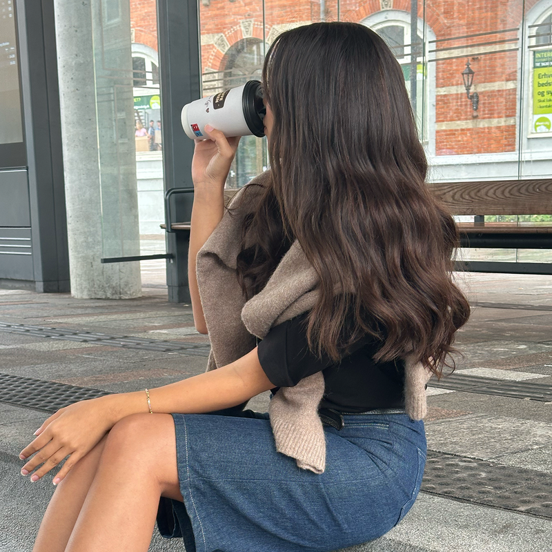 Se looks med Dark Natural Brown 1A – billede 1