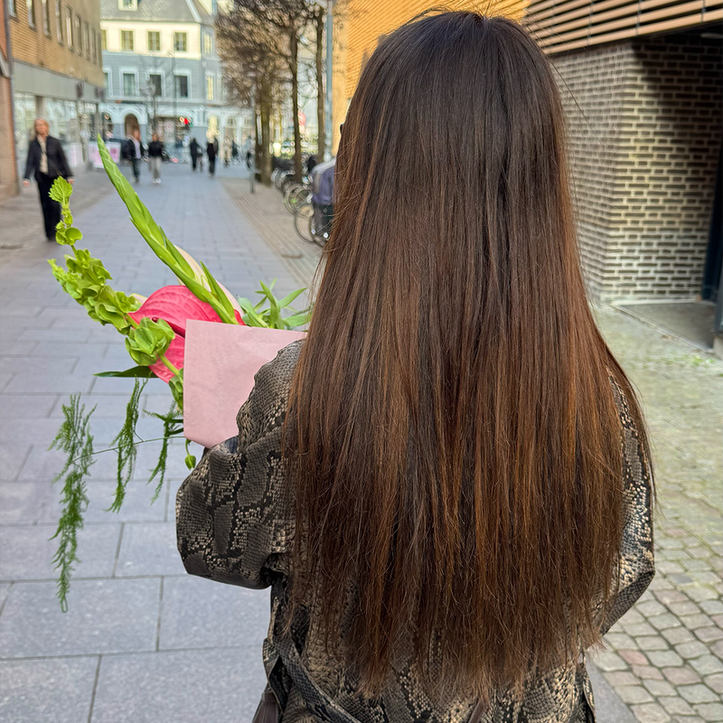 Se looks med Dark Chocolate Brown Balayage 1A+4 – billede 1