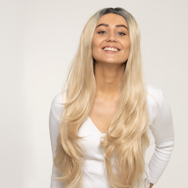 Aaliyah - Paryk af syntetisk hår - 80 cm -