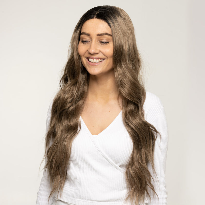 Ella - Paryk af syntetisk hår - 75 cm