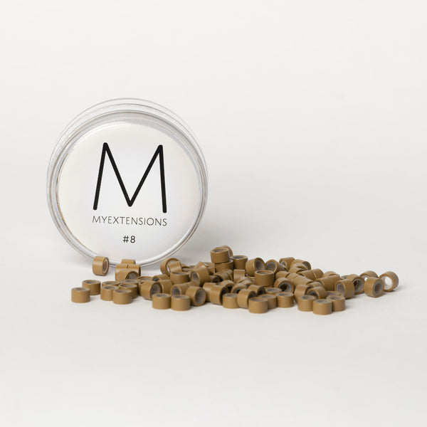 Microringe - Lys brun #8