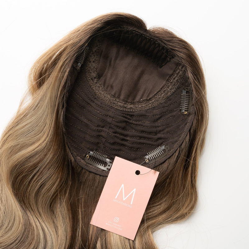 Abbie - Silk base Hair Topper