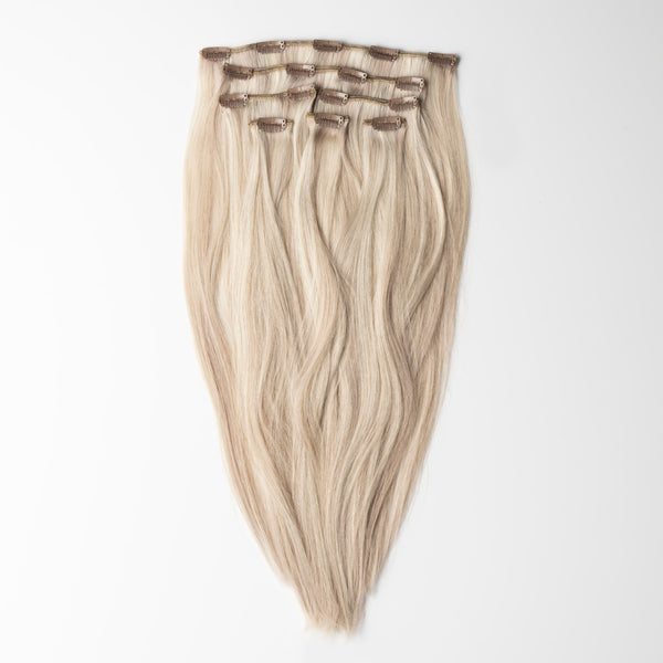 Clip in - Light Ash Blonde Root 16B+60B