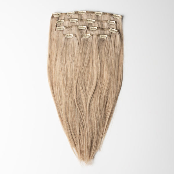 Clip in - Light Ash Blonde Root 16B+60B