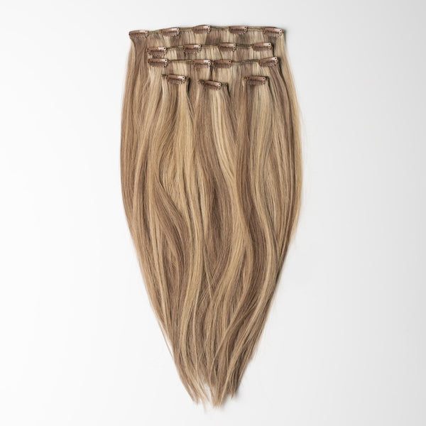 Clip in - Light Ash Blonde Root 16B+60B