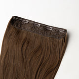 Halo hair extensions - Mørk naturbrun nr. 3