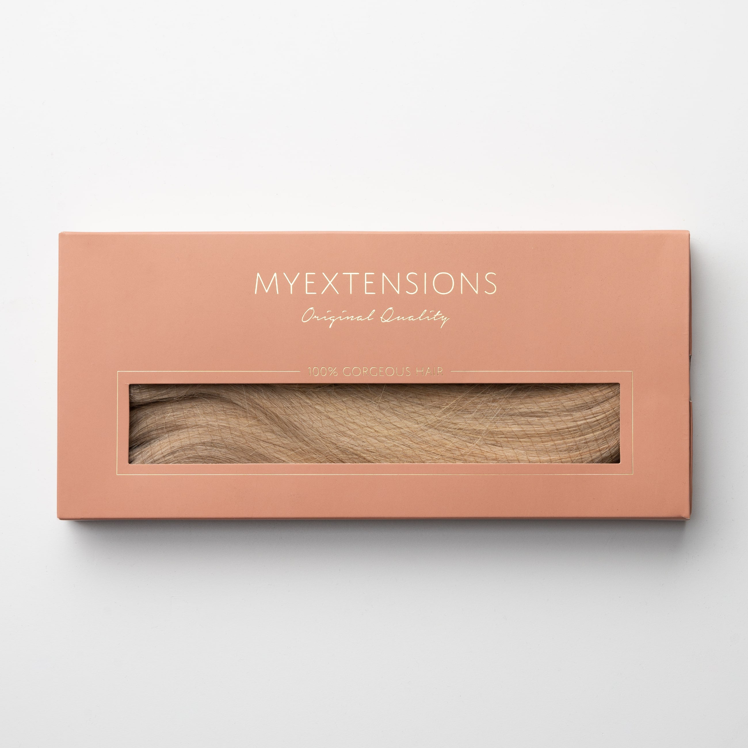 Halo hair extensions - Mørk askblond nr. 16B