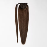 Ponytail extensions - Mørk naturbrun nr. 3