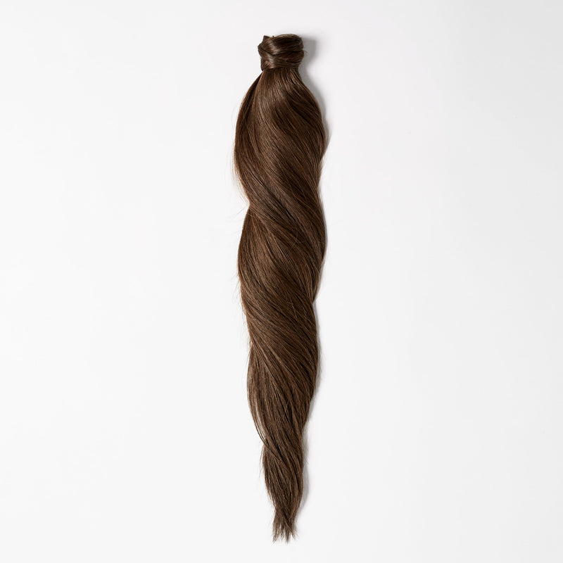 Ponytail extensions - Mørk naturbrun nr. 3